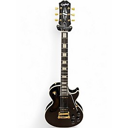 Used Epiphone Les Paul Custom P-90 BLACK Solid Body Electric Guitar