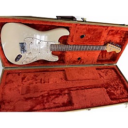 Used 2000 Fender American Deluxe Stratocaster White Blonde Solid Body Electric Guitar