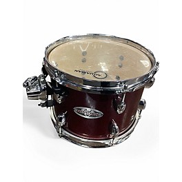 Used Pearl 4 Piece midtown red Drum Kit