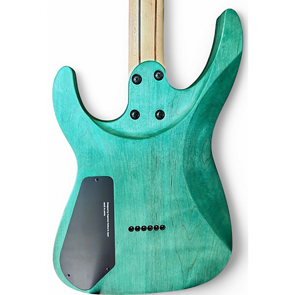 Used Dellinger fx-am dark green matte Solid Body Electric Guitar