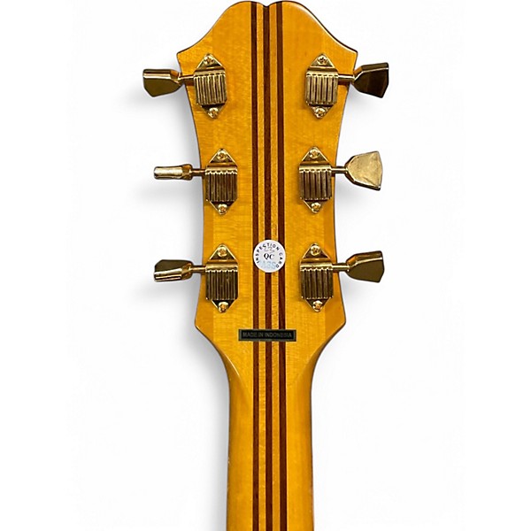 Used Epiphone Masterbilt Excellente Antique Natural Acoustic Electric Guitar