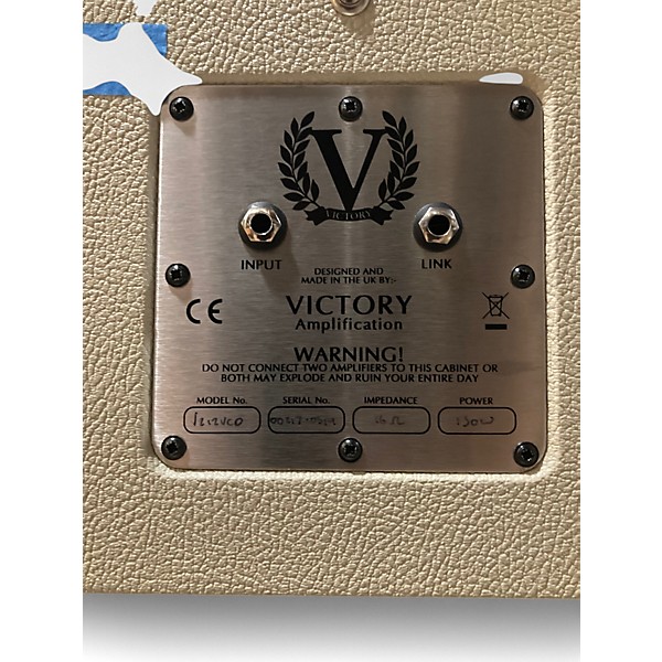 Used Victory v212vcd Guitar Cabinet