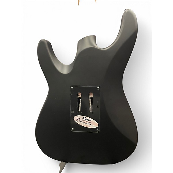 Used Schecter Guitar Research Guitar Research Miles Dimitri Crimson Red Burst Crimson Red Trans Solid Body Electric Guitar