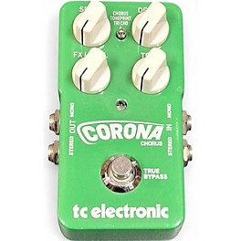 Used 2020s TC Electronic Corona Chorus Effect Pedal