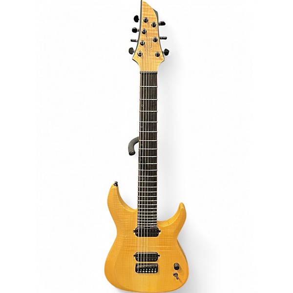 Used Schecter Guitar Research km7 mkii Natural Solid Body Electric Guitar