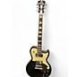Used D'Angelico premier series single cutaway Black Solid Body Electric Guitar