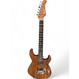 Used Cort G300 RAW Natural Solid Body Electric Guitar