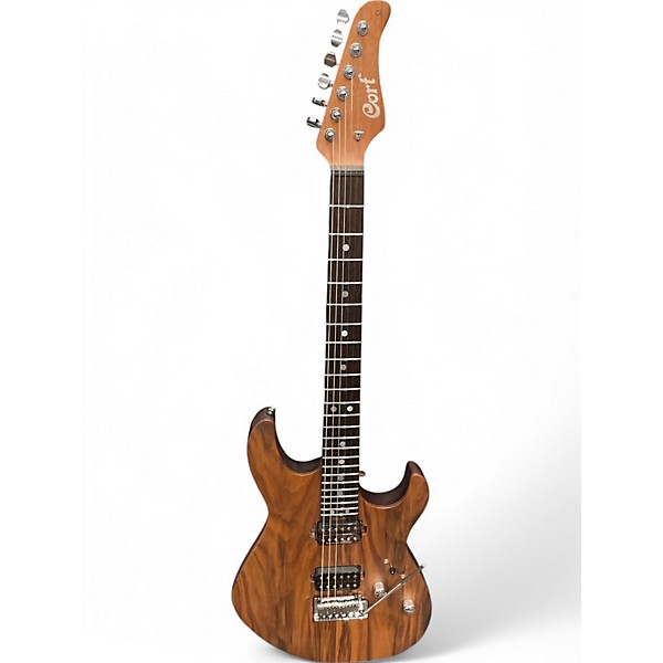 Used Cort G300 RAW Natural Solid Body Electric Guitar