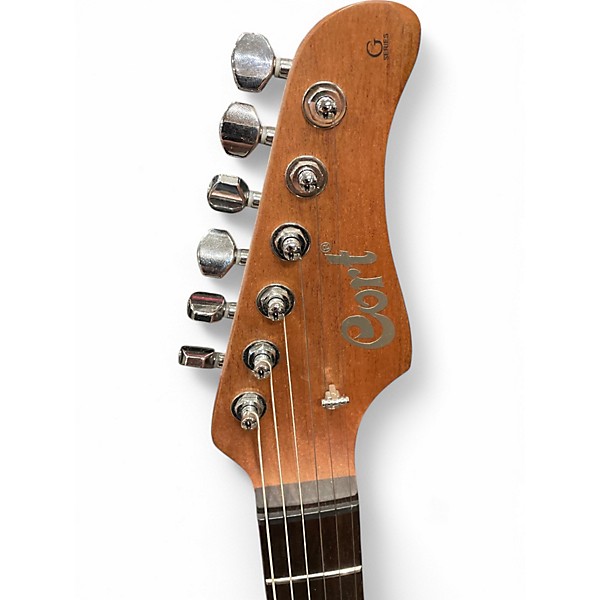 Used Cort G300 RAW Natural Solid Body Electric Guitar