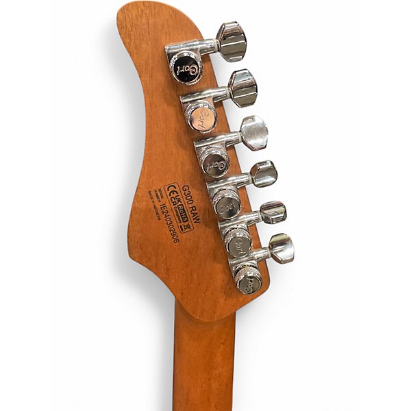 Used Cort G300 RAW Natural Solid Body Electric Guitar