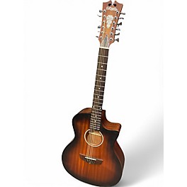 Used D'Angelico LS-12 AGED MAHOGANY 12 String Acoustic Electric Guitar