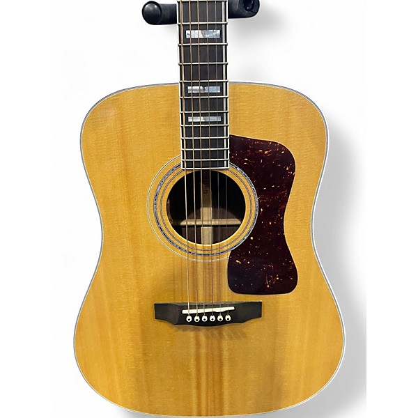 Used Guild D55 Natural Acoustic Guitar