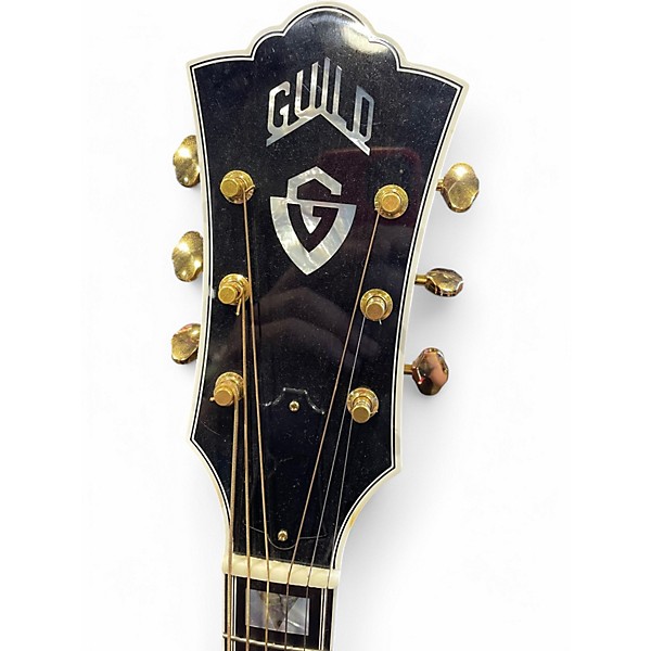Used Guild D55 Natural Acoustic Guitar