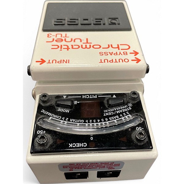 Used BOSS TU3 Chromatic Tuner Pedal