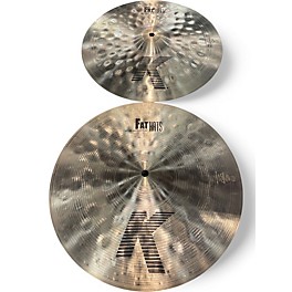Used 2024 Zildjian 14in k fat hat pair Cymbal