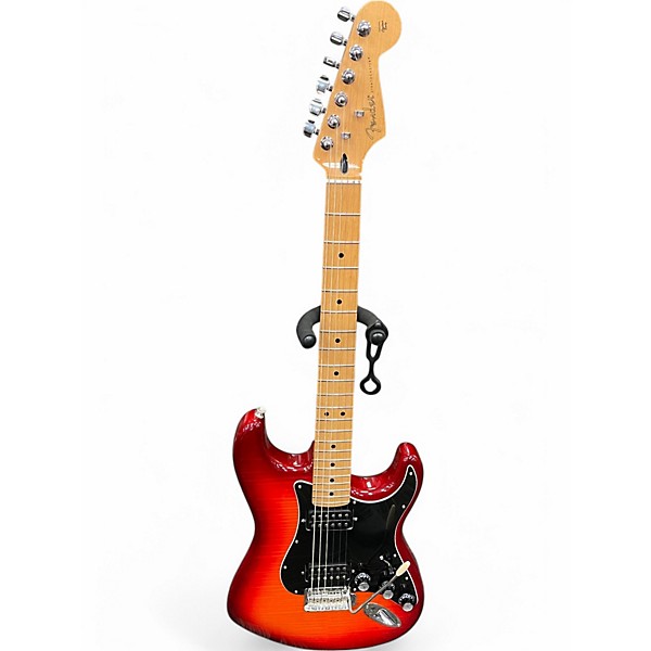 Used Fender Player Stratocaster Cherry Sunburst Solid Body Electric Guitar