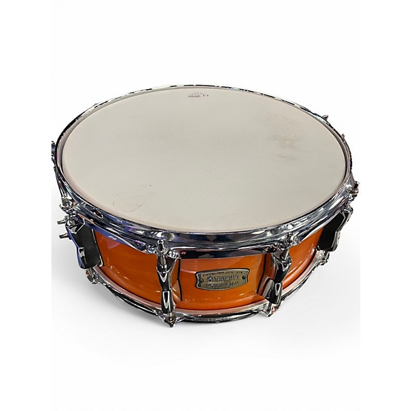 Used Yamaha 5.5X14.5 Stage Custom Snare HOINEY AMBER Drum
