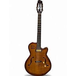 Used Godin MULTIAC JAZZ SA Natural Hollow Body Electric Guitar