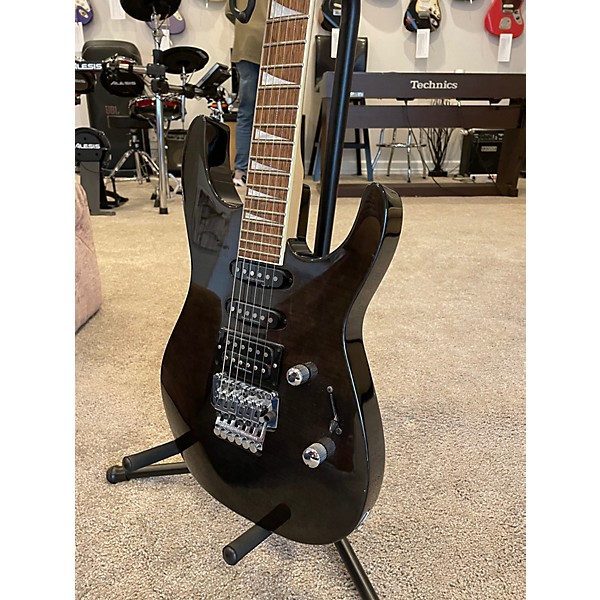 Used Jackson DK2 Pro Dinky Trans Black Solid Body Electric Guitar