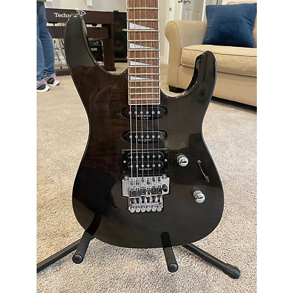 Used Jackson DK2 Pro Dinky Trans Black Solid Body Electric Guitar
