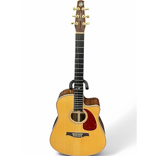 Used Seagull ARTIST STUDIO CW DELUXE ELEMENT Natural Acoustic Electric Guitar