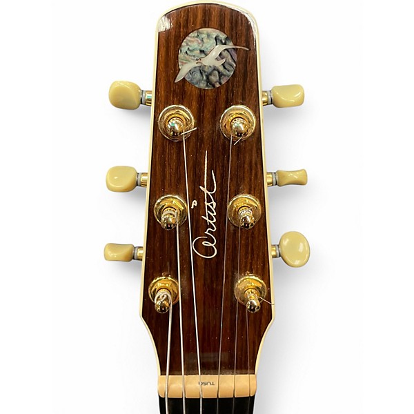 Used Seagull ARTIST STUDIO CW DELUXE ELEMENT Natural Acoustic Electric Guitar