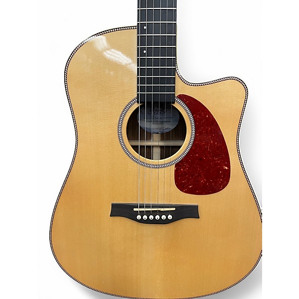 Used Seagull ARTIST STUDIO CW DELUXE ELEMENT Natural Acoustic Electric Guitar