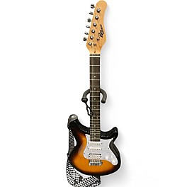Used Rogue rocketeer 2 Tone Sunburst Solid Body Electric Guitar