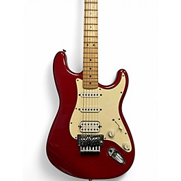 Used 1998 Squier Stratocaster Fat Strat HSS Dakota Red Solid Body Electric Guitar