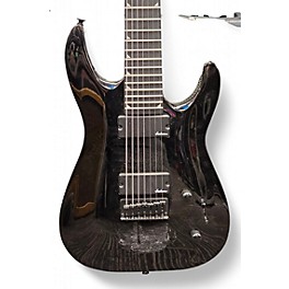 Used Jackson JS22-7 Dinky 7 String Black Solid Body Electric Guitar