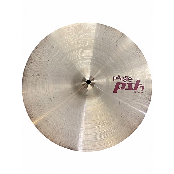 Used Paiste 16in PST7 Crash Cymbal