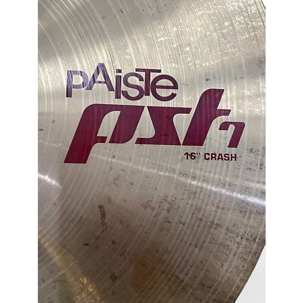 Used Paiste 16in PST7 Crash Cymbal