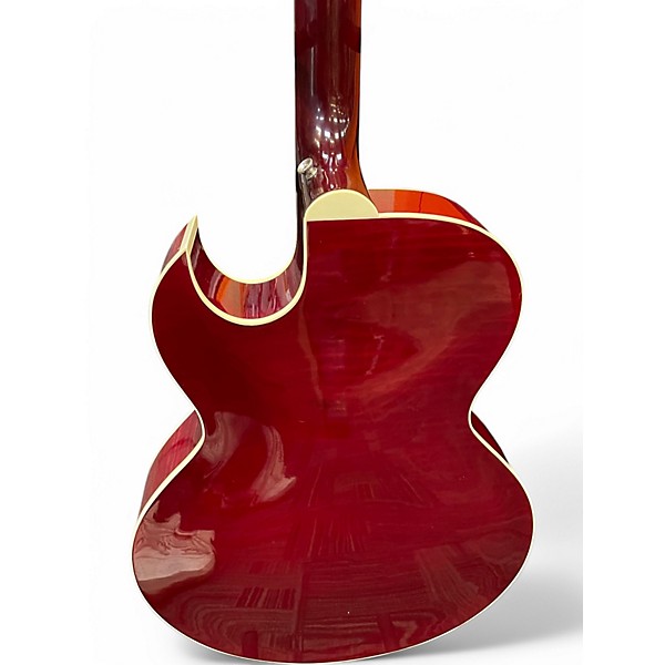 Used 1994 Gibson L-4CES RED Hollow Body Electric Guitar