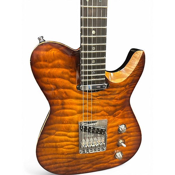 Used 2024 Nichols Custom Guitars Telecaster Flame top Solid Body Electric Guitar