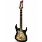 Used Ibanez RG1121PB Black Charcoal Burst Solid Body Electric Guitar thumbnail
