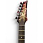 Used Ibanez RG1121PB Black Charcoal Burst Solid Body Electric Guitar