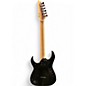 Used Ibanez RG1121PB Black Charcoal Burst Solid Body Electric Guitar