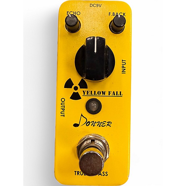 Used Donner YELLOW FALL Effect Pedal