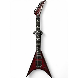 Used Jackson KV6 USA Red Solid Body Electric Guitar