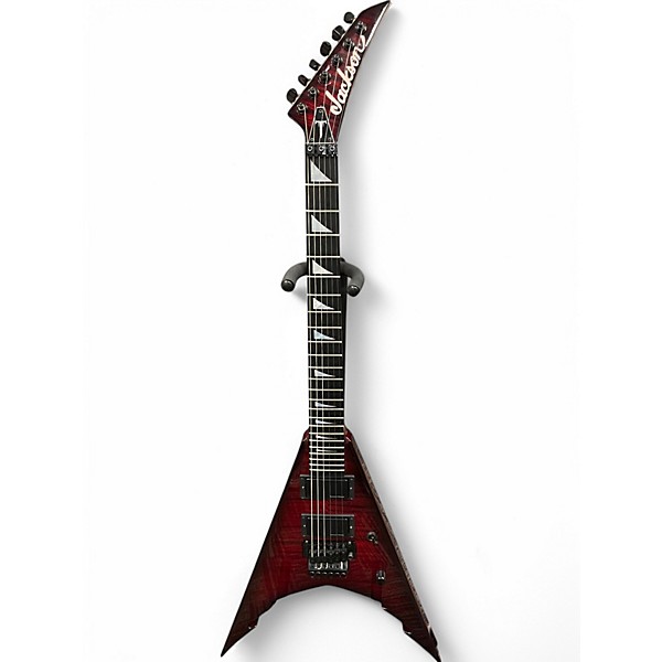 Used Jackson KV6 USA Red Solid Body Electric Guitar