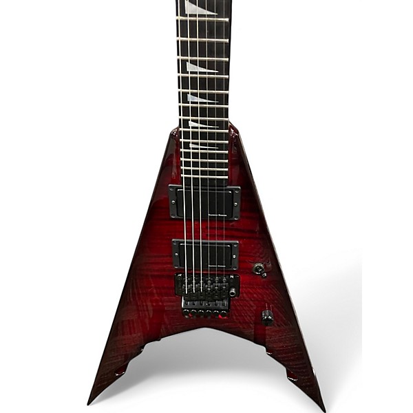 Used Jackson KV6 USA Red Solid Body Electric Guitar