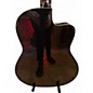 Used Ortega RCE145BKL Black Acoustic Guitar