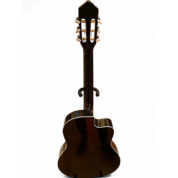 Used Ortega RCE145BKL Black Acoustic Guitar