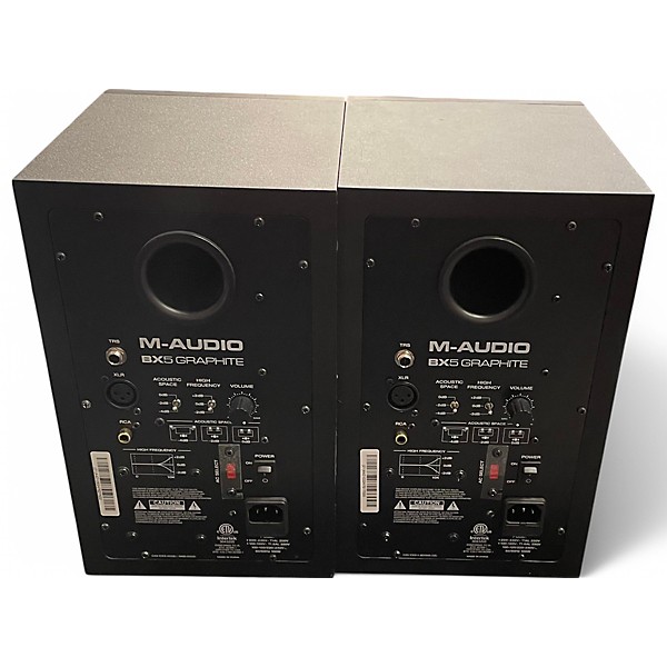 Used M-Audio BX5 Pair Powered Monitor
