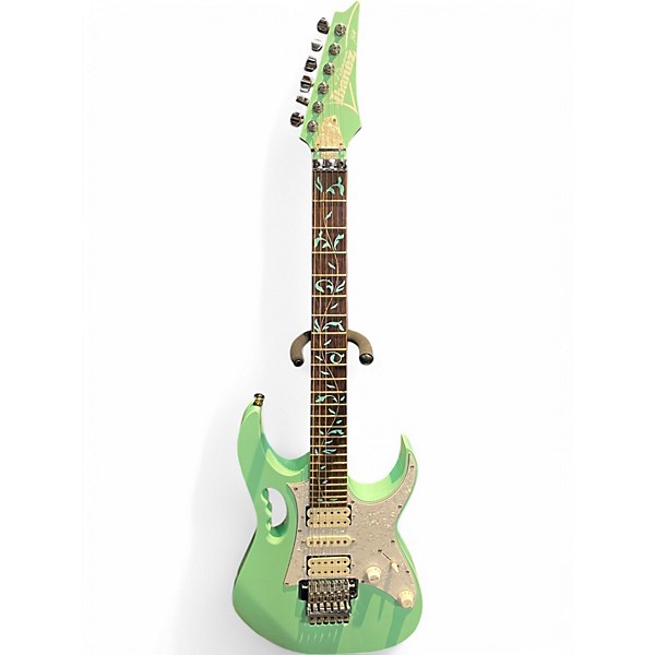 Used Ibanez JEM70V-SFG Seafoam Green Solid Body Electric Guitar