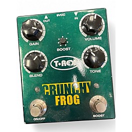 Used T-Rex Engineering Crunch Frog Classic Overdrive Effect Pedal