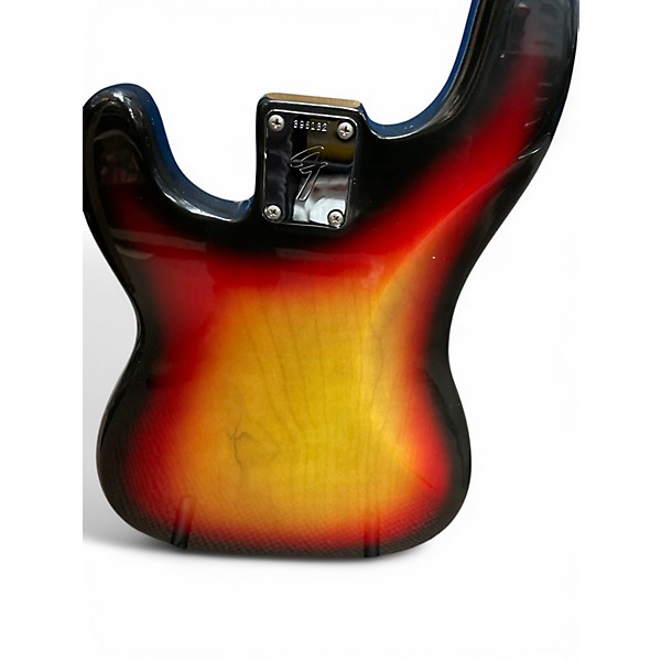 Vintage 1972 Fender JAZZ BASS FRETLESS Sunburst Electric Bass Guitar