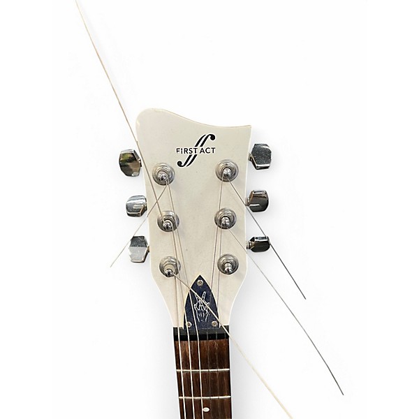 Used First Act Garage master Alpine White Solid Body Electric Guitar