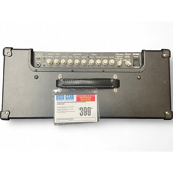 Used BOSS Nextone Artist 80W 1x12 Guitar Combo Amp