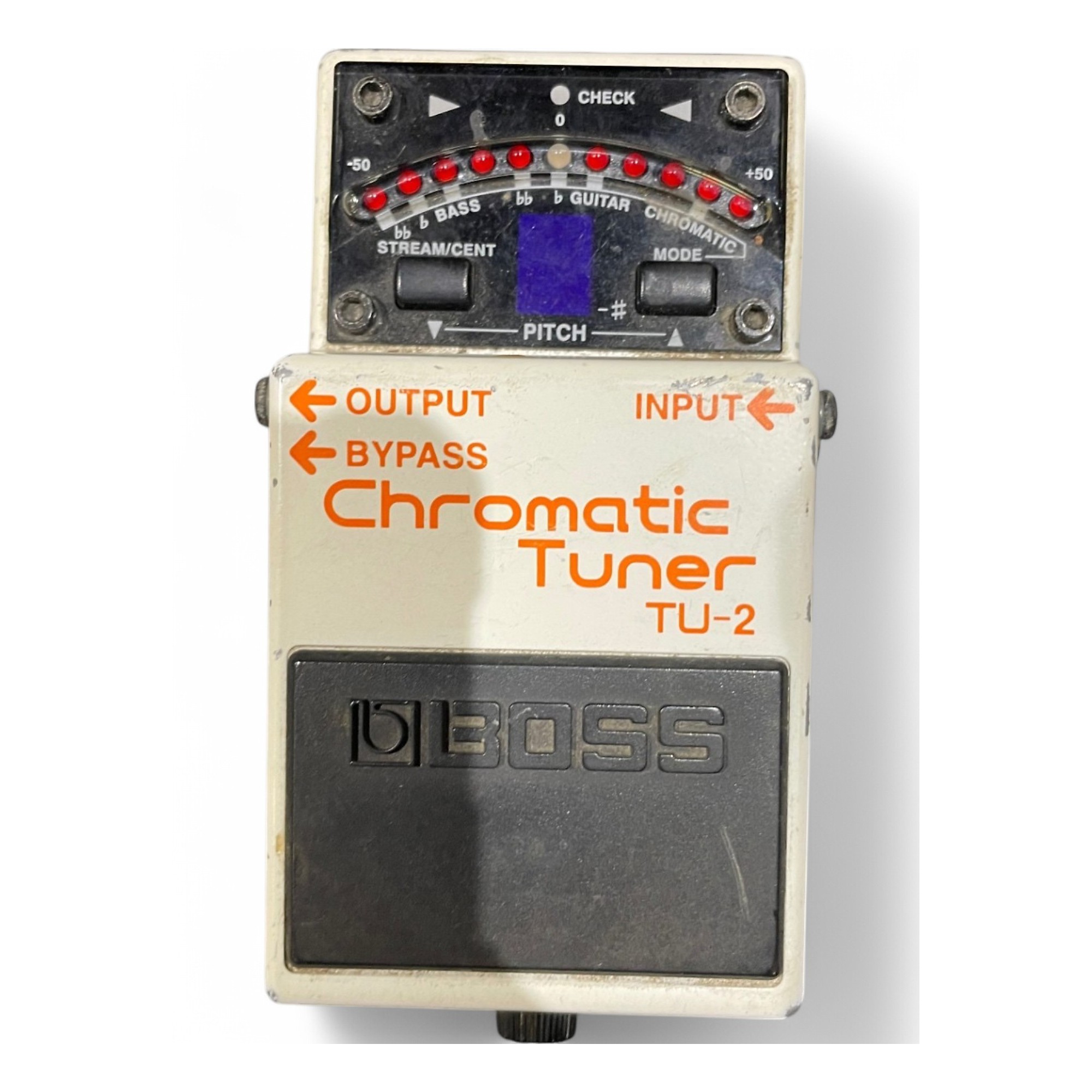 【超安い】 BOSS Used BOSS Used TU2 Center Guitar | Pedal Tuner Chromatic ギター